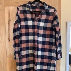 Patagonia Flannel Fjord Dress sz S
